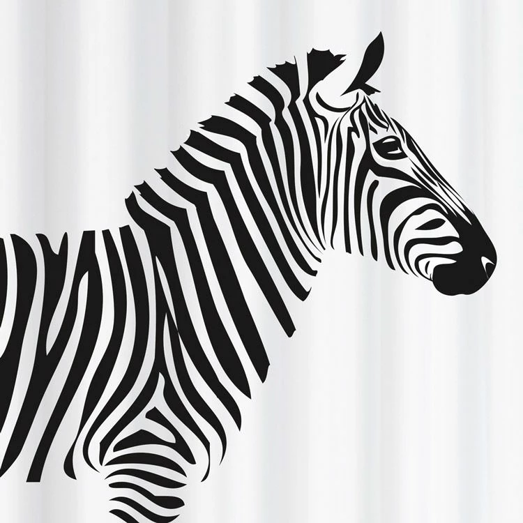 WENKO Duschvorhang - Wilde, 180 x 200 cm 4 WENKO Duschvorhang - Wilde, 180 x 200 cm – Bild 2