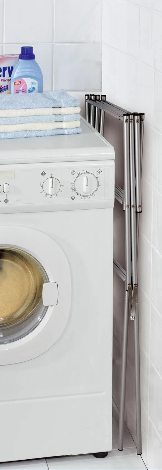 WENKO Wäschetrockner - mit Teleskopfunktion - falt/-klappbar 4 WENKO Wäschetrockner - mit Teleskopfunktion - falt/-klappbar – Bild 2
